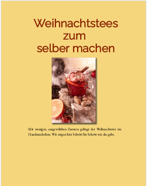Weihnachtstee
