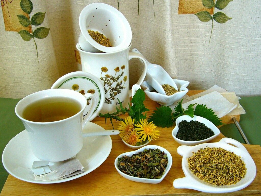 Herbal Tea everywhere
